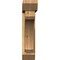 Ekena Millwork Legacy Slat Rough Sawn Bracket w/ Offset Brace, Western Red Cedar, 6"W x 26"D x 26"H BKT0604X26X26LEC06RWR - alternate 2